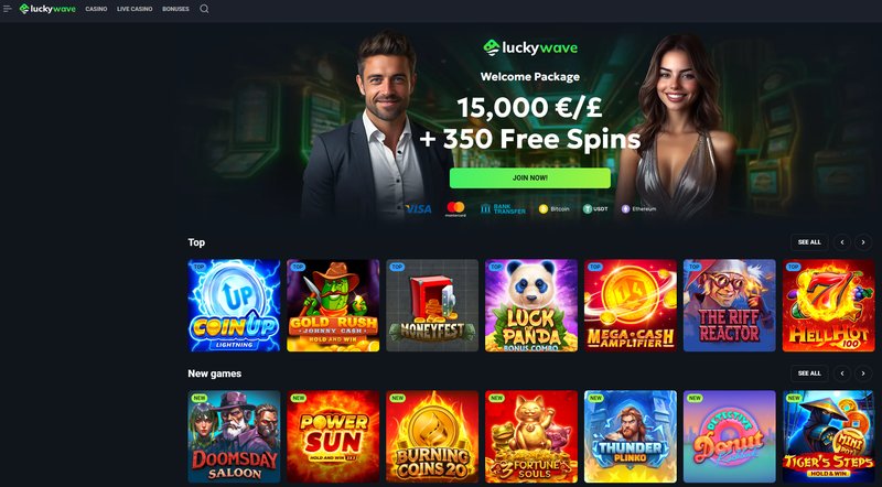 Stumbling Into Luck on a Friday Night, luckywave casino login